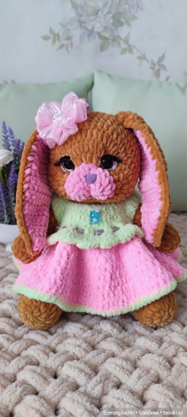 Зайчики — Вязаные игрушки и амигуруми: крючком (фото 8)