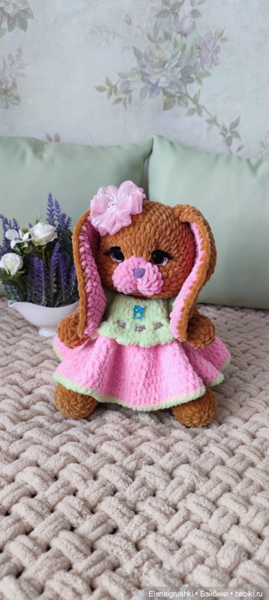 Зайчики — Вязаные игрушки и амигуруми: крючком (фото 7)