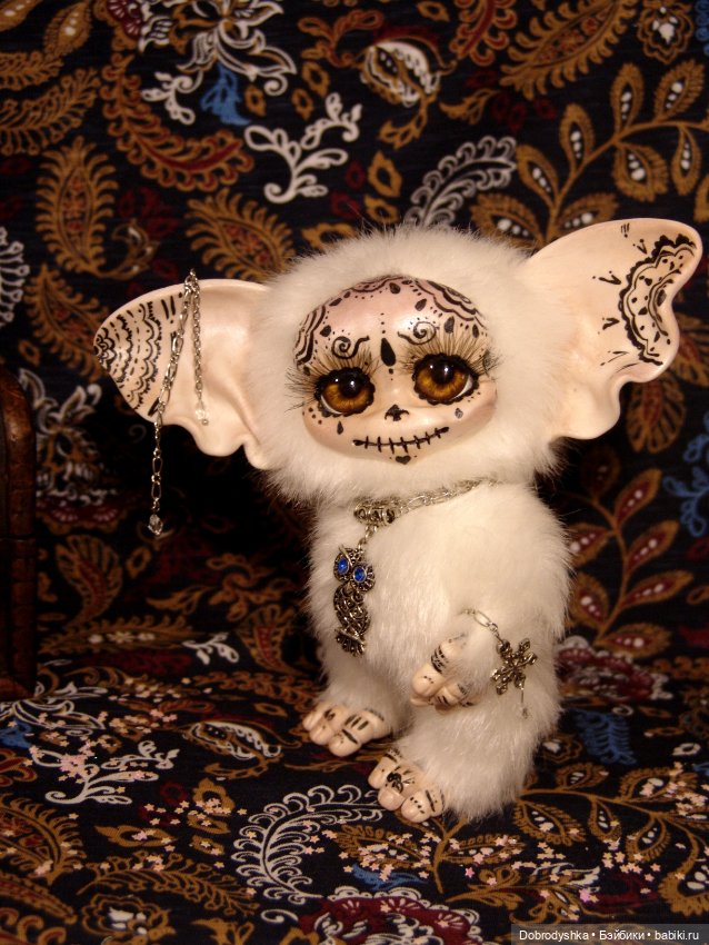 Могвай — Игрушки в смешанной технике (мех и глина): Арт (фото 5)