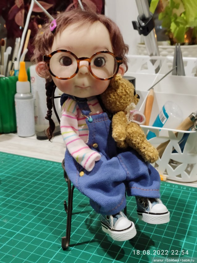 Последний очкарик — Лепка авторских кукол: полимерная глина (фото 10)