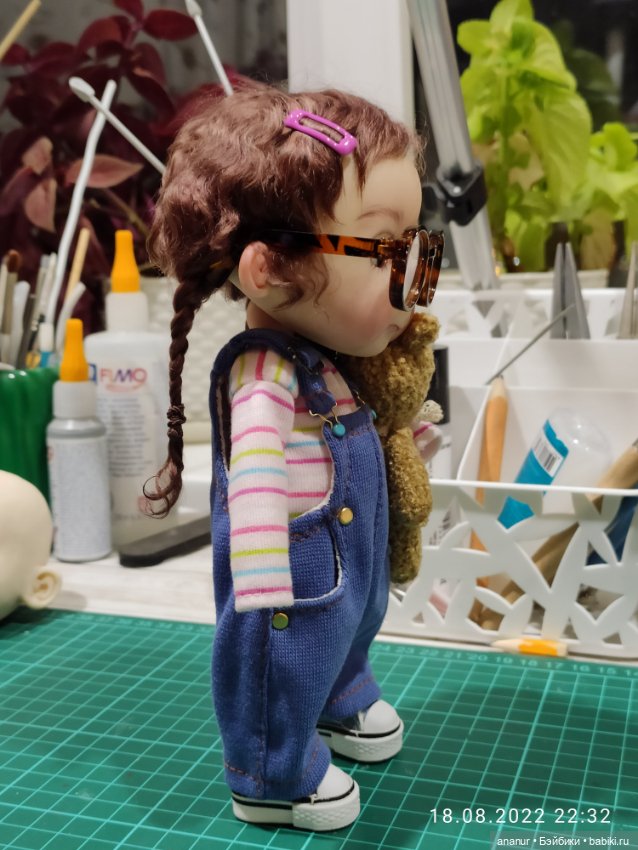 Последний очкарик — Лепка авторских кукол: полимерная глина (фото 5)