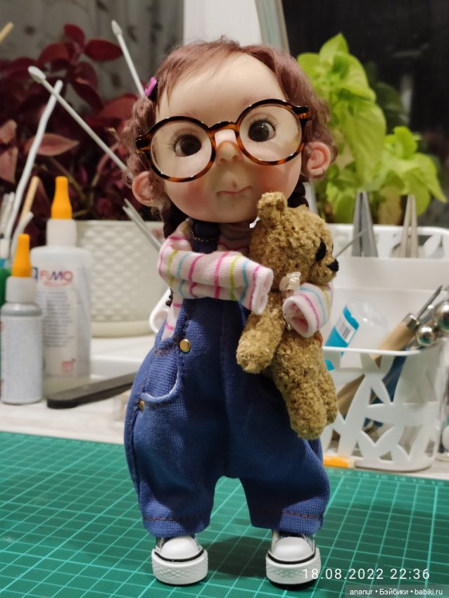 Последний очкарик — Лепка авторских кукол: полимерная глина (фото 9)