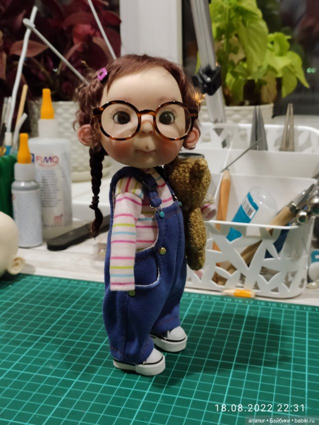 Последний очкарик — Лепка авторских кукол: полимерная глина (фото 3)