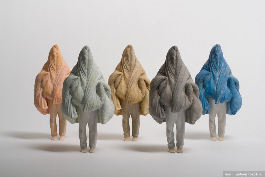 Сонная пижамная вечеринка в созерцательных скульптурах Икуо Инады (Ikuo Inada) (фото 7)