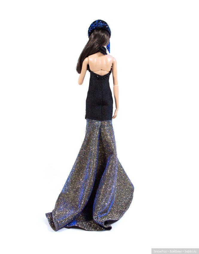 Синее мерцание — Авторские украшения и аксессуары для кукол: фото (фото 8)