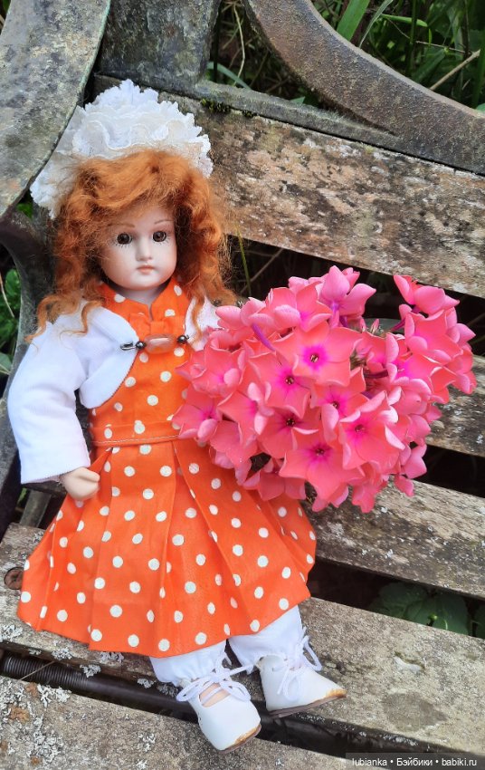 Next orange-red — Редкие антикварные куклы и реплики: воск (фото 10)
