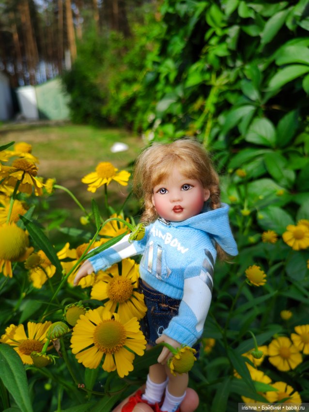 Модница Райли и цветы — Куклы Helen Kish (Хелен Киш): Riley (Райли) (фото 7)