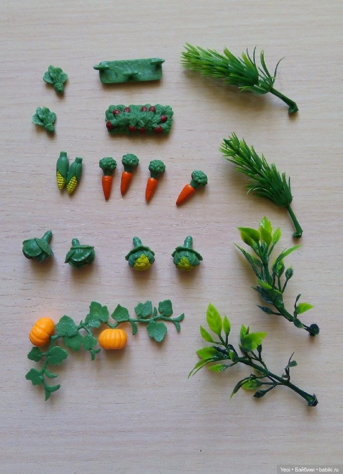 Набор Крошики, огород — Интересные игрушки и фигурки (разное): редкие