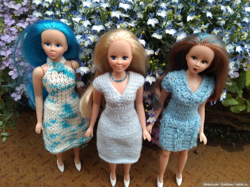 Дианы в голубом — Аналоги Барби и куклы 1/6: клоны 90