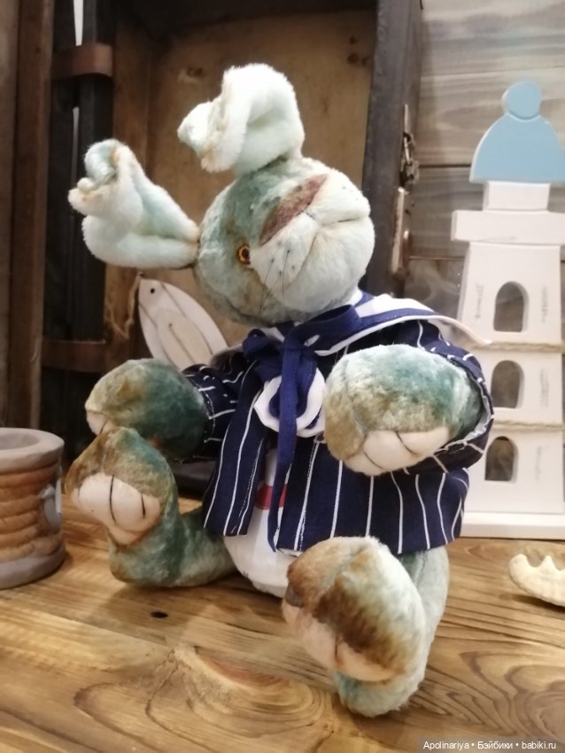 Майло кролик-тедди — Авторские мишки Тедди и друзья: фото