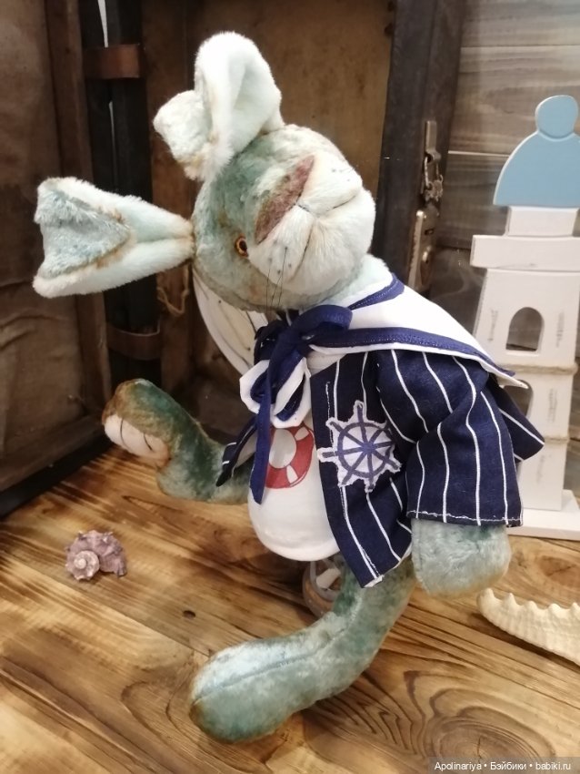 Майло кролик-тедди — Авторские мишки Тедди и друзья: фото (фото 8)