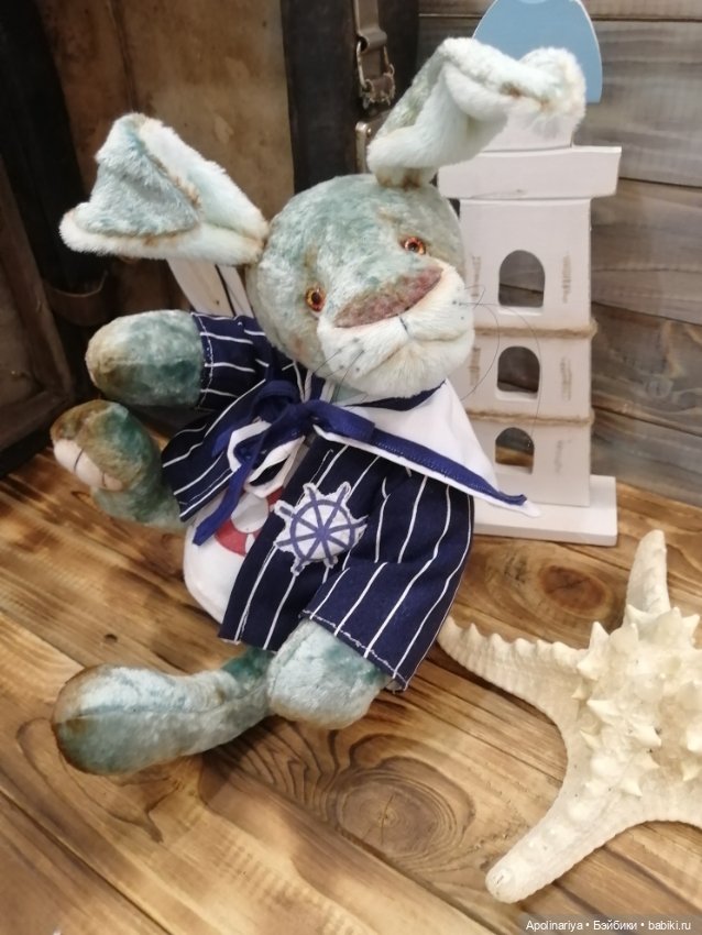 Майло кролик-тедди — Авторские мишки Тедди и друзья: фото (фото 5)