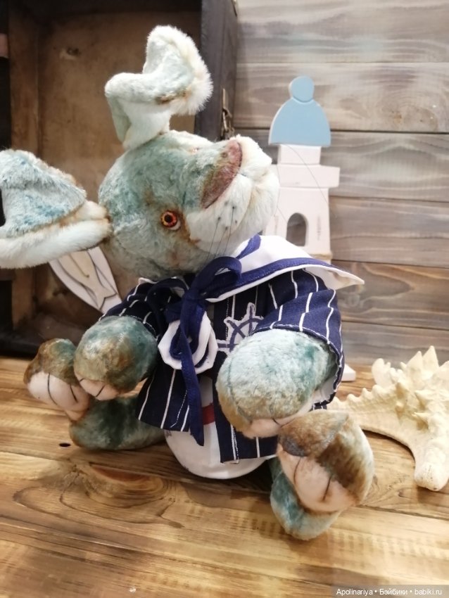 Майло кролик-тедди — Авторские мишки Тедди и друзья: фото (фото 7)