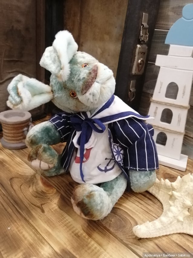 Майло кролик-тедди — Авторские мишки Тедди и друзья: фото