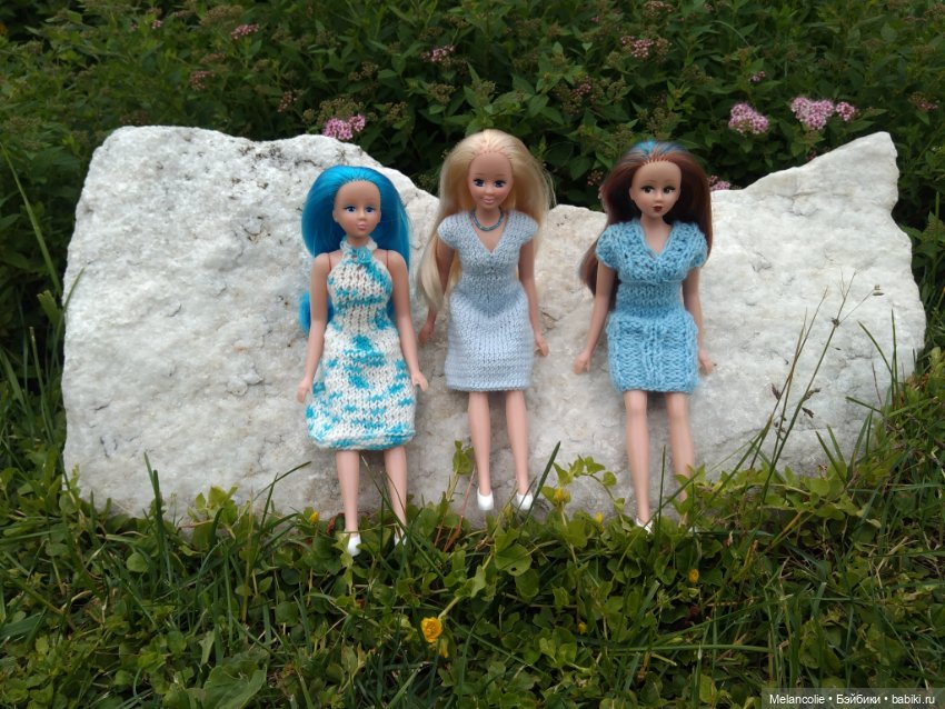 Дианы в голубом — Аналоги Барби и куклы 1/6: клоны 90