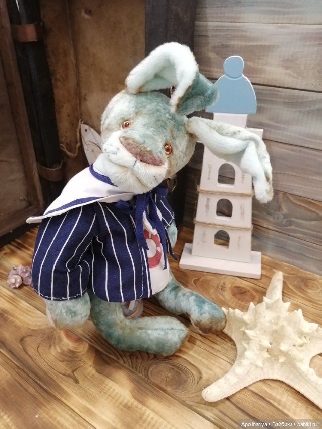 Майло кролик-тедди — Авторские мишки Тедди и друзья: фото (фото 9)