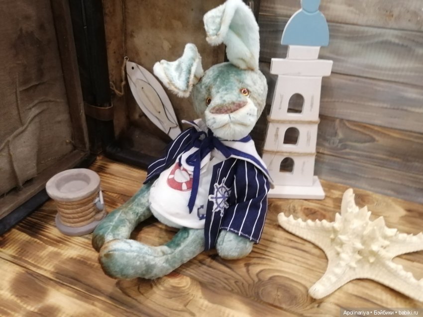 Майло кролик-тедди — Авторские мишки Тедди и друзья: фото