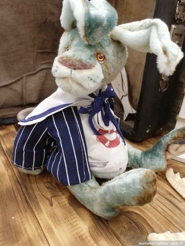 Майло кролик-тедди — Авторские мишки Тедди и друзья: фото (фото 10)