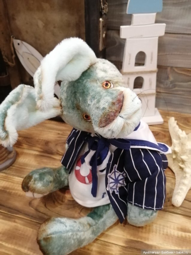 Майло кролик-тедди — Авторские мишки Тедди и друзья: фото