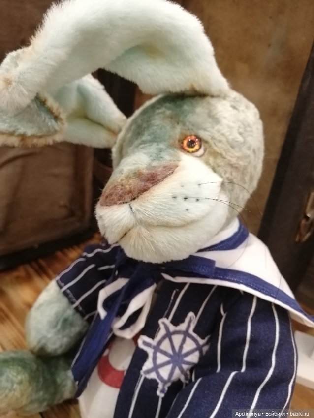 Майло кролик-тедди — Авторские мишки Тедди и друзья: фото (фото 3)