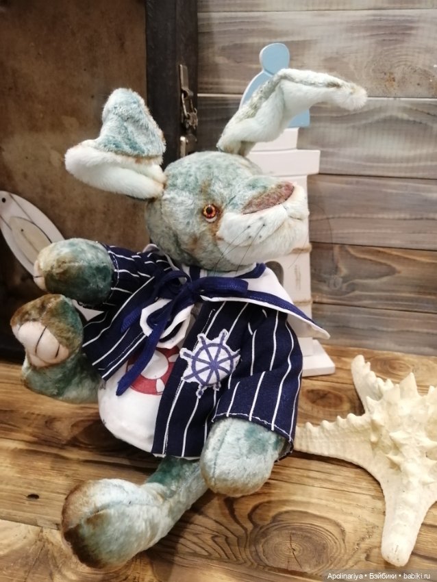 Майло кролик-тедди — Авторские мишки Тедди и друзья: фото (фото 6)