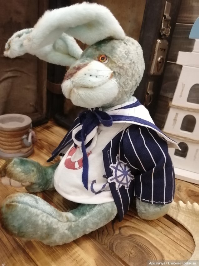 Майло кролик-тедди — Авторские мишки Тедди и друзья: фото