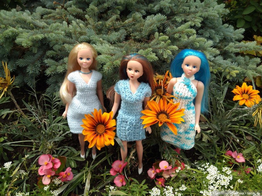 Дианы в голубом — Аналоги Барби и куклы 1/6: клоны 90