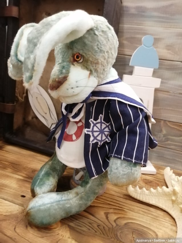 Майло кролик-тедди — Авторские мишки Тедди и друзья: фото (фото 4)