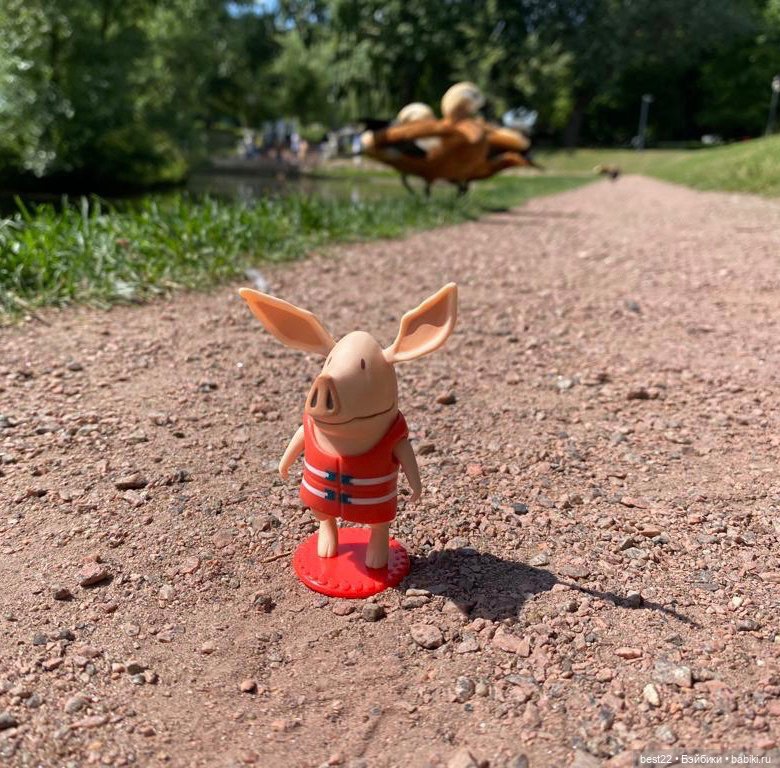Свинка Оливия — Интересные игрушки и фигурки (разное): редкие