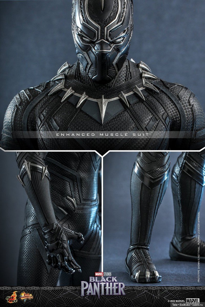 Hot Toys - фигурка Чёрной Пантеры в масштабе 1/6