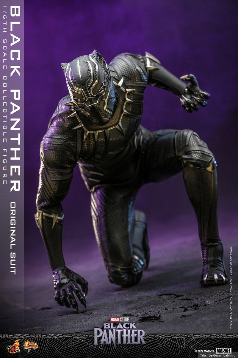 Hot Toys - фигурка Чёрной Пантеры в масштабе 1/6 (фото 7)