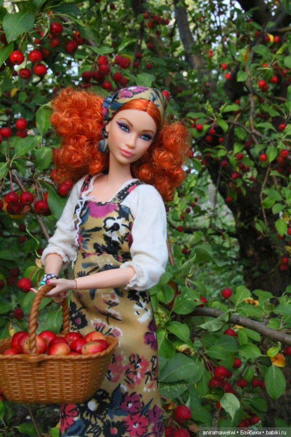 В яблоневом саду — Куклы Barbie (Барби): Looks