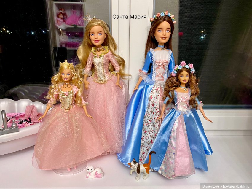 Принцесса и нищенка. Как я сшила платья куклам (фото 4)