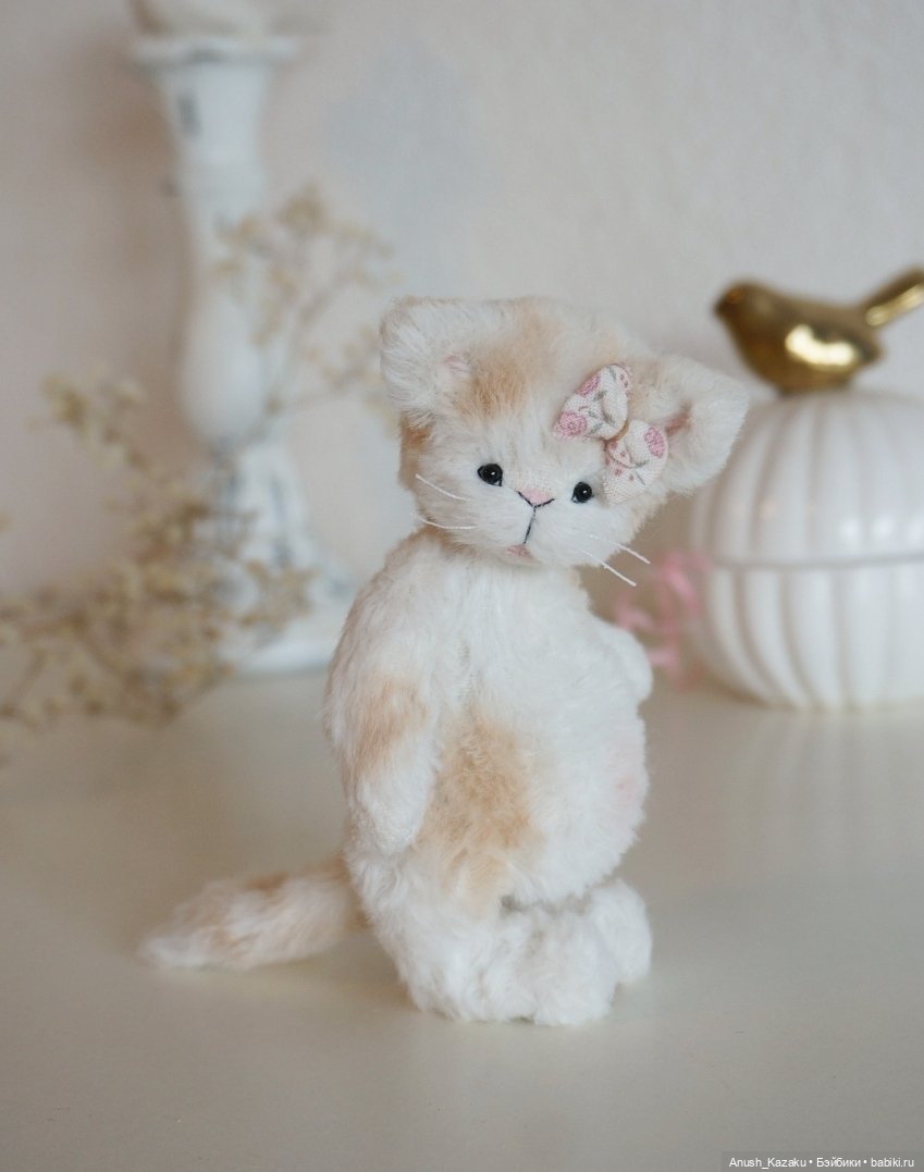 Кошечка Молли 💗 — Авторские мишки Тедди и друзья: фото (фото 5)