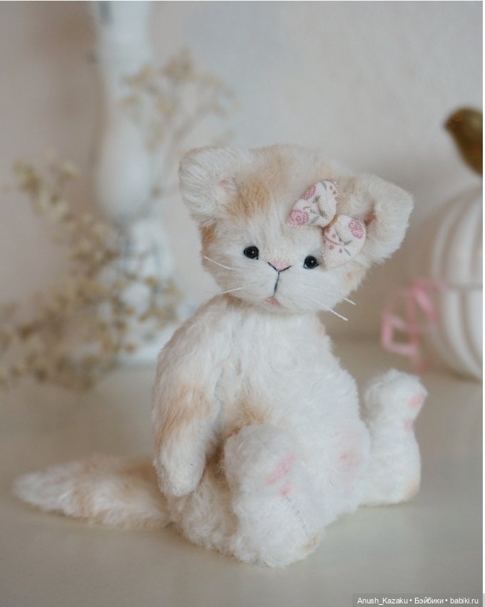 Кошечка Молли 💗 — Авторские мишки Тедди и друзья: фото (фото 3)