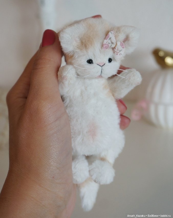 Кошечка Молли 💗 — Авторские мишки Тедди и друзья: фото (фото 6)