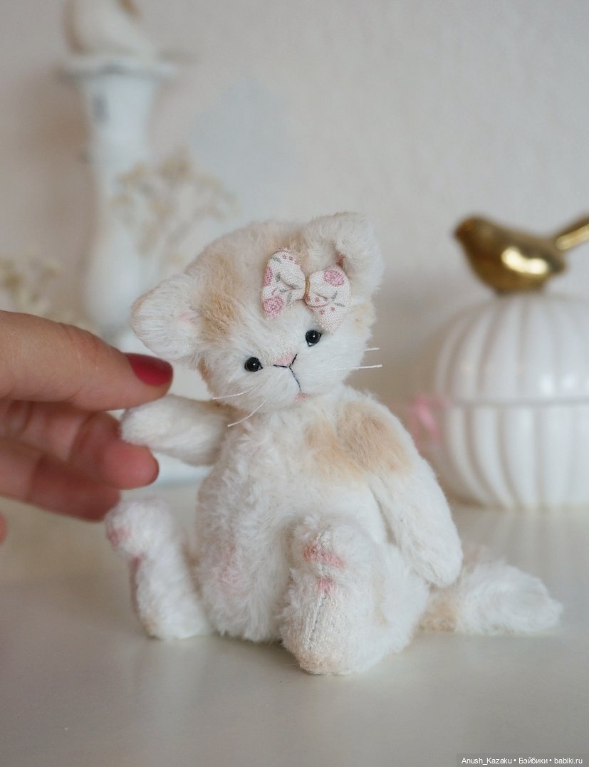 Кошечка Молли 💗 — Авторские мишки Тедди и друзья: фото (фото 2)