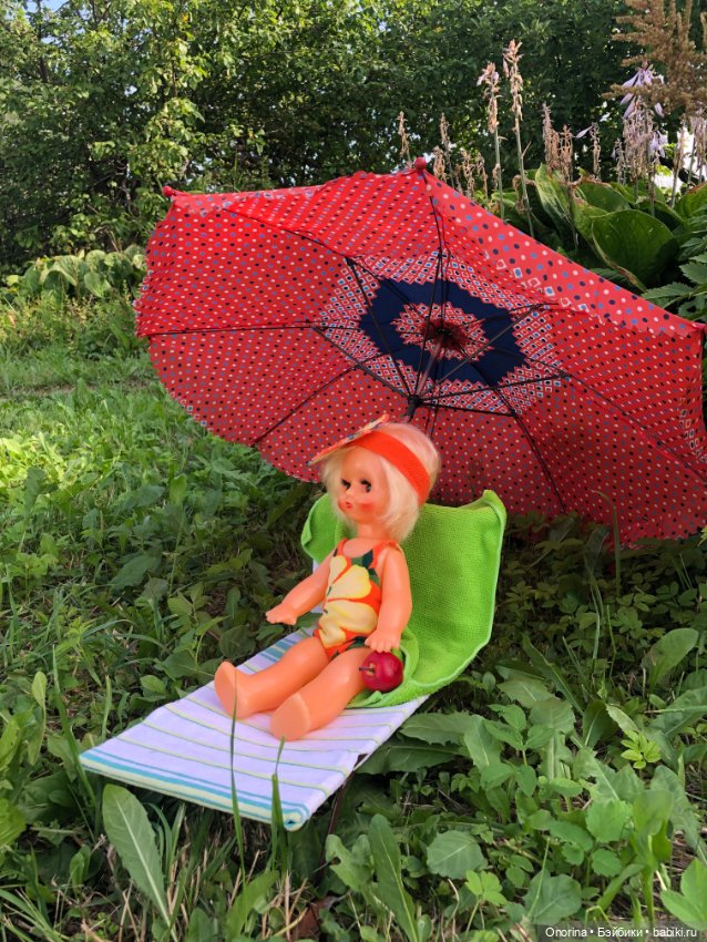 Купальник для Оли — Советские винтажные куклы (СССР): Ленигрушка (фото 4)