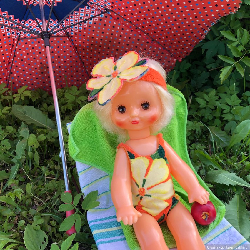 Купальник для Оли — Советские винтажные куклы (СССР): Ленигрушка (фото 5)