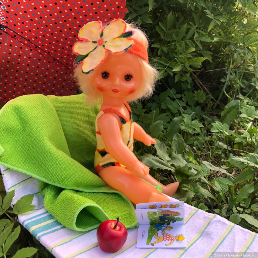 Купальник для Оли — Советские винтажные куклы (СССР): Ленигрушка (фото 7)