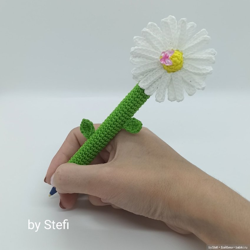 Цветочки. Ручка и брошечки (фото 6)