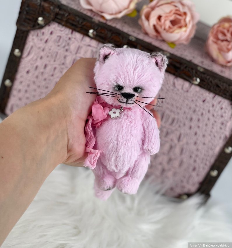 Тедди котик Марс и Китти — Авторские мишки Тедди и друзья: фото (фото 6)