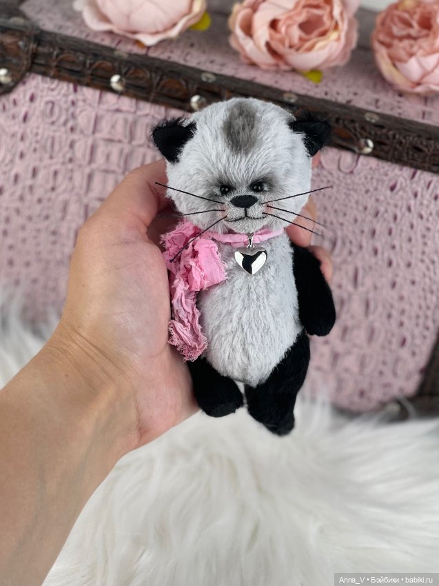 Тедди котик Марс и Китти — Авторские мишки Тедди и друзья: фото (фото 2)