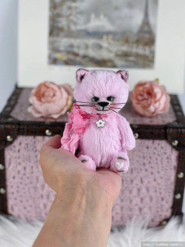 Тедди котик Марс и Китти — Авторские мишки Тедди и друзья: фото (фото 5)