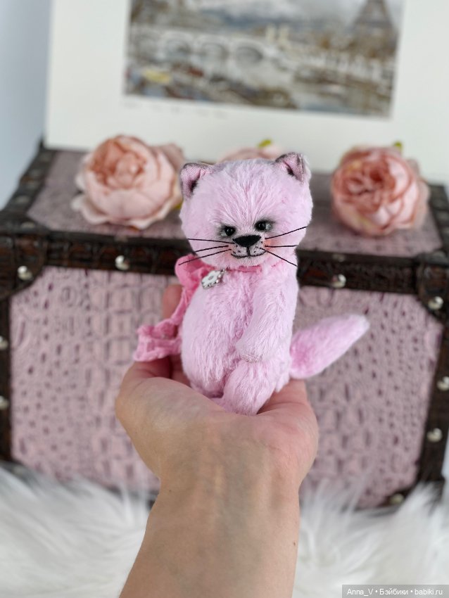 Тедди котик Марс и Китти — Авторские мишки Тедди и друзья: фото (фото 4)