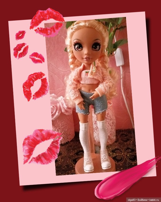 Rainbow High. Джорджия, сладкий персик (фото 7)