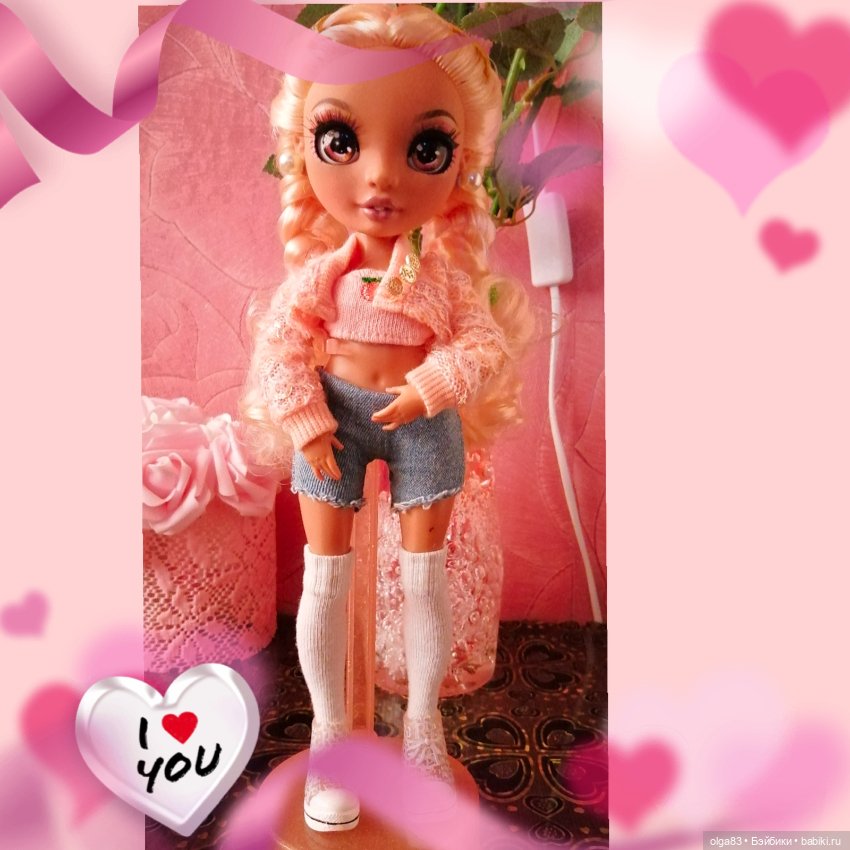 Rainbow High. Джорджия, сладкий персик (фото 8)