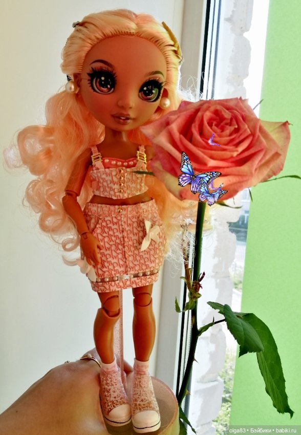 Rainbow High. Джорджия, сладкий персик (фото 2)