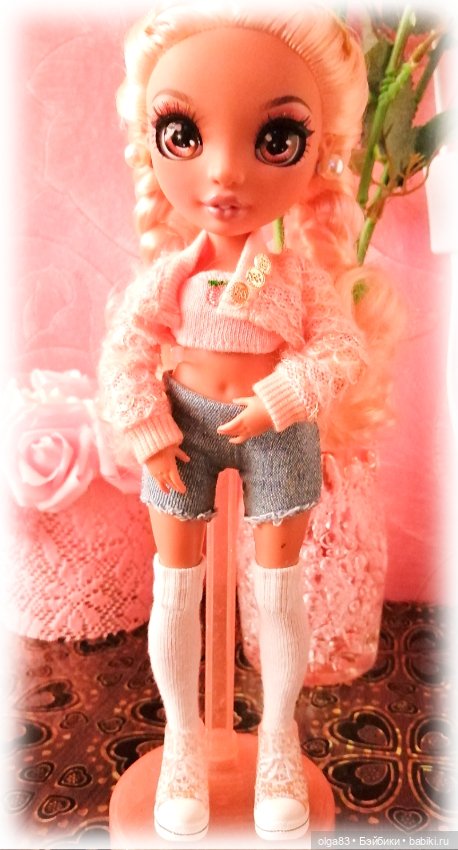 Rainbow High. Джорджия, сладкий персик (фото 9)