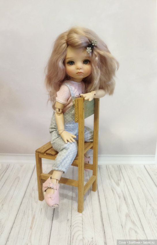 Варежка на теле 28см — Авторские шарнирные куклы своими руками: лепка (фото 6)